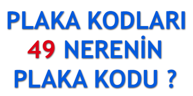 49 Plaka Kodu