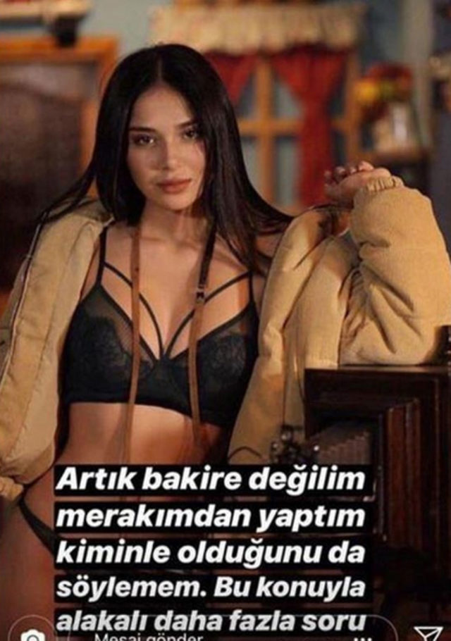 Merve Taşkın Artık bakire değilim, merakımdan yaptım açıklaması - 1